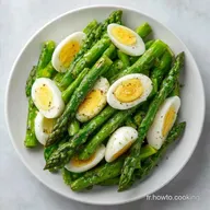 Asperges &OElig;ufs Durs pour 4 Personnes