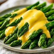Asperges Vertes Sauce Hollandaise: Onctueuses