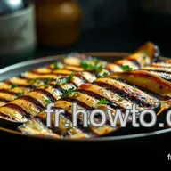 Aubergines au Four Grill&eacute;es : Recette M&eacute;diterran&eacute;enne Facile et Savoureuse