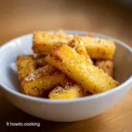 Batonnets Polenta Parmesan Croustillants
