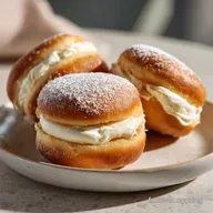 Beignets &agrave; la Cr&egrave;me : Recette Maison en 1h 40min
