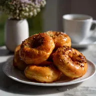 Beignets Lgers au Four Plat et: Texture A&eacute;rienne