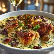 Blanquette de Poulet L&eacute;g&egrave;re Le Classique Fran&ccedil;ais Sain et Savoureux