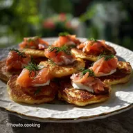 Recette Facile De Blinis Maison Au Saumon &Agrave; D&eacute;guster Moelleux