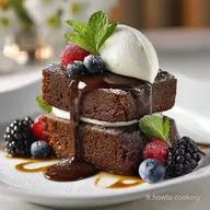 Brookies l&eacute;gers Le dessert gourmand et faible en calories