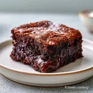 Brownie Fudge Am&eacute;ricain Pour 20 Carr&eacute;s