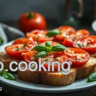 Bruschetta &agrave; la Tomate et au Basilic : Une Recette Italienne Classique