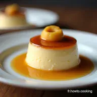 B&ucirc;che Pommes Caramel Cannelle Mousse L&eacute;g&egrave;re et C&oelig;ur Coulant
