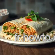 Burritos &Eacute;pic&eacute;s aux Saveurs M&eacute;xicaine : Un Plat Parfait pour le D&icirc;ner