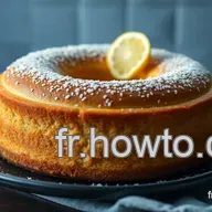 Le Cake au Citron Parfum&eacute;: Un D&eacute;lice Zest&eacute; &agrave; Partager!
