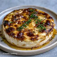 Recette de Camembert Cuit aux &Eacute;pices Miel et Thym