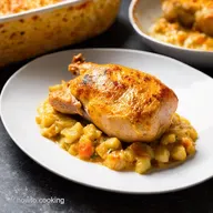 Ma Casserole de Poulet Portugaise Facile