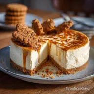 Cheesecake sp&eacute;culoos : Recette cr&eacute;meuse fa&ccedil;on New York, garantie sans fissure.