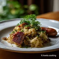Choucroute Garnie Alsacienne Facile en 1 Heure 5 Minutes