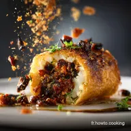 Choufleur croustillant au chorizo et parmesan Recette facile au four