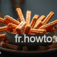 Churros Maison : Les D&eacute;lices Croustillants &agrave; Tremper
