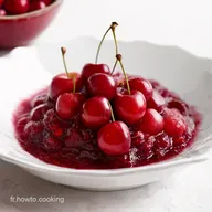 Confiture Cerises Recette La Tradition de GrandM&egrave;re