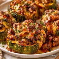 Courgettes Farcies Maison &agrave; la Viande Hach&eacute;e