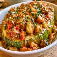 Courgettes Farcies Ratatouille pour 4