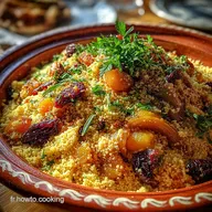 Couscous Marocain Recette Traditionnelle au Poulet en 2 Heures