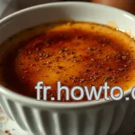 Cr&egrave;me Br&ucirc;l&eacute;e Classique - Mon Dessert Fran&ccedil;ais Pr&eacute;f&eacute;r&eacute;