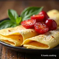 Cr&ecirc;pes &agrave; la Farine de Riz Ma Recette Inratable Sans Gluten
