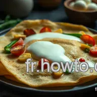 Cr&ecirc;pes V&eacute;g&eacute;tariennes aux L&eacute;gumes Saut&eacute;s : Mon Recette Facile