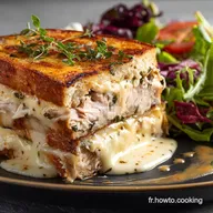 Croque au Thon L&eacute;ger Recette Facile Sant&eacute; et Gourmande