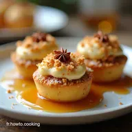 MiniCrumble Pommes Caramel Beurre Sal&eacute; Airfryer Desserts &agrave; lAirfryer