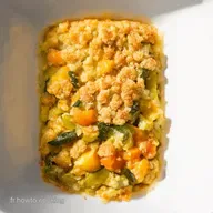 Crumble sal&eacute; l&eacute;gumes facile La recette r&eacute;confortante de Mamie