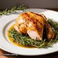 Cuisse de Poulet Recette Facile R&ocirc;tie aux Herbes un D&eacute;lice