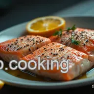 Recette Simple de Filet de Saumon &agrave; l'Aneth et au Citron