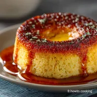 Flan P&acirc;tissier L&eacute;ger Sans P&acirc;te La recette de boulangerie facile et fondante