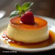 Recette Flan P&acirc;tissier Sans P&acirc;te Facile Cr&egrave;me Intense et Vanill&eacute;e
