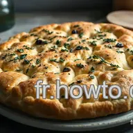 Focaccia &agrave; la Romana : Ma Recette Italienne Facile et Savoureuse