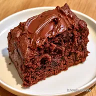 G&acirc;teau Chocolat Courgette pour 8 Personnes