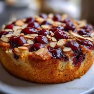 G&acirc;teau aux Cerises Moelleux : Recette Facile &agrave; la Vanille