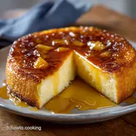 G&acirc;teau de Semoule &agrave; lAnanas Recette Facile Fondante et Caram&eacute;lis&eacute;e