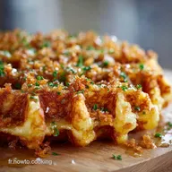 Gaufres aux Pommes de Terre Recette Croustillante au Gruy&egrave;re