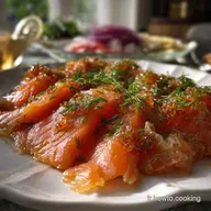 Recette de Saumon Gravlax &agrave; la Su&eacute;doise Classique