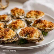 Hu&icirc;tres Gratin&eacute;es au Four: Cro&ucirc;t&eacute;es et Fondantes