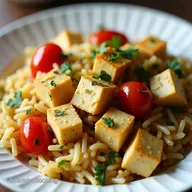 Salade de Riz V&eacute;n&eacute;r&eacute; aux Tofu Fines Herbes Recette Estivale Facile