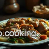 Lapin &agrave; la Moutarde: Mon Plat Traditionnel Fran&ccedil;ais Pr&eacute;f&eacute;r&eacute;