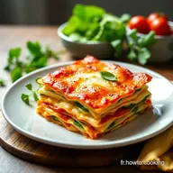 Lasagnes aux L&eacute;gumes Frais : Un Rayon de Soleil dans Votre Assiette