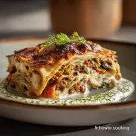Lasagnes L&eacute;gumes Faciles: Un D&eacute;lice V&eacute;g&eacute;tarien!