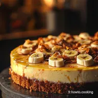 Le cake marbr banane cheesecake ultime Moelleux facile c&oelig;ur coulant