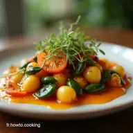 La Recette Facile de L&eacute;gumes Vapeur Croquants aux Agrumes