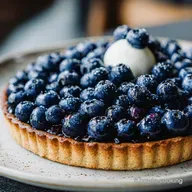 Tarte aux Myrtilles Traditionnelle Cr&egrave;me P&acirc;tissi&egrave;re