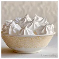 Recette de Meringues aux blancs d'oeufs : Cuisson Lente