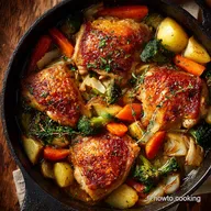 Le Mijot&eacute; de Poulet aux L&eacute;gumes Recette GrandM&egrave;re Fondante